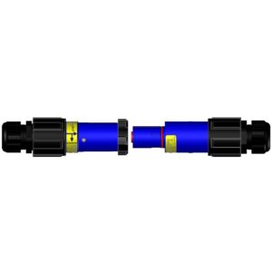 Connectique à baïonnette avec option rotalock